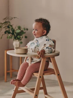 Slabbetjes*Next Neutraal - Slabbetje met mouwen voor spenen en voeden
