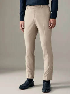 Formele Broek|Broeken En Chino's*Next Neutraal - Slim Fit - Chique stretchy broek