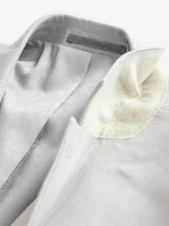 Blazers En Business-Jasjes|Pakken*Next Neutraal - Slim Fit - Kostuum met textuur: colbert