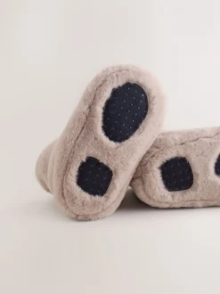 Pantoffels|Next - Soft Slipper Socks Neutraal