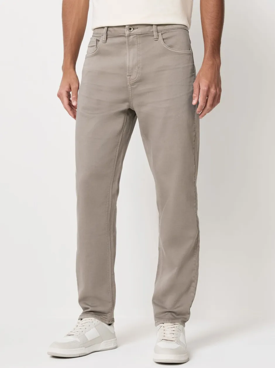 Jeans*Next - Standaard toelopende pasvorm - Comfortabele stretchjeans Neutraal