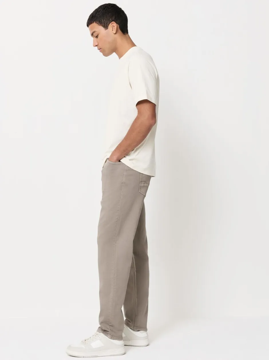 Jeans*Next - Standaard toelopende pasvorm - Comfortabele stretchjeans Neutraal