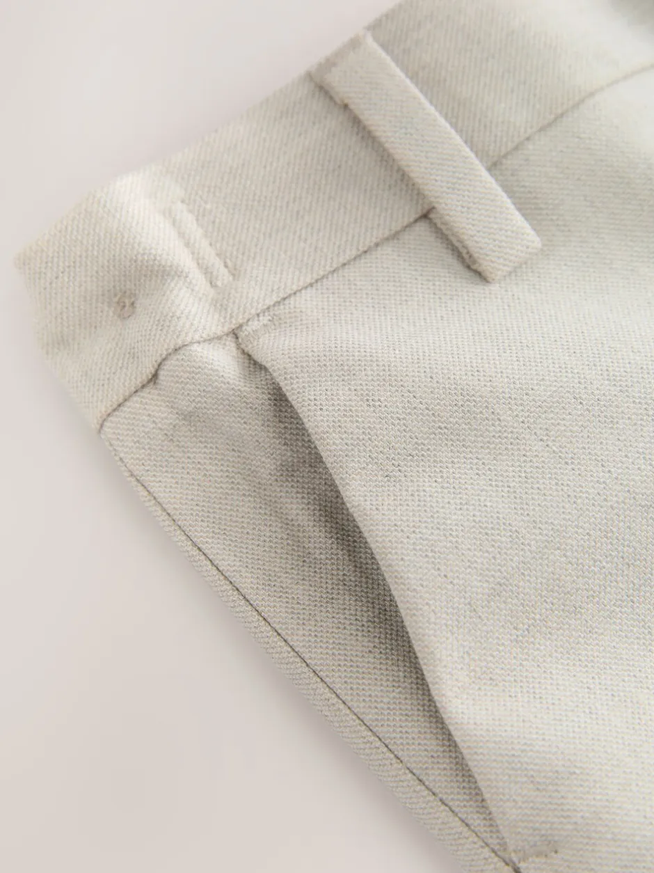 Gelegenheidskleding|Next - Stijlvolle broek (3 mnd - 7 jr) Neutraal