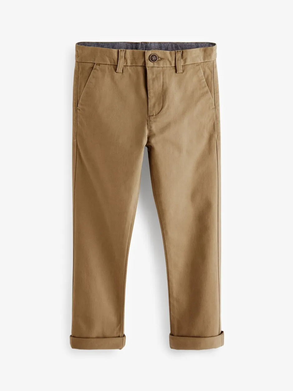 Broeken En Chino's|Next Neutraal - Stretchy chino's (3-17jr)