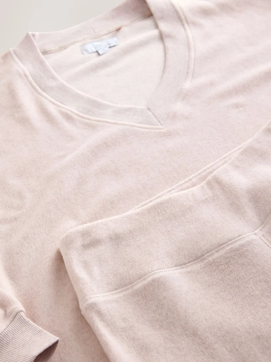 Loungewear|Next - STUDIO Fleece Tunic & Joggers Set Neutraal