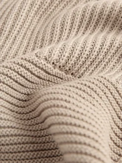 Truien En Breisels|Sweaters En Hoody´S|Next Neutraal - Utility gebreide hoodie (3-16jr)