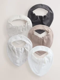 Slabbetjes*Next Neutraal - Verpakking met 5 babyslabbetjes