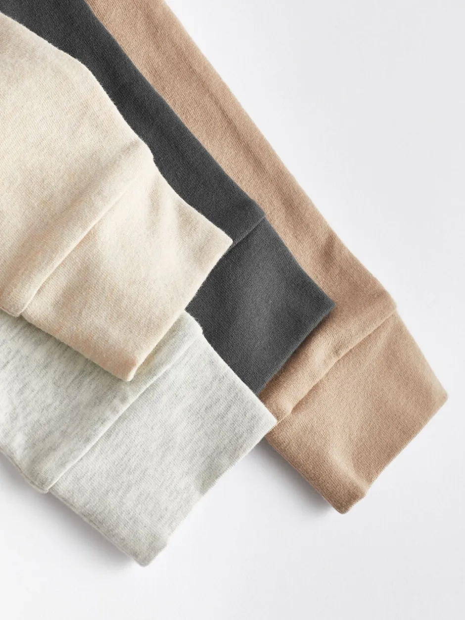 Multipacks|Broeken En Leggings|Next Neutraal - Verpakking van 4 babyleggings (0 mnd -2 jr)