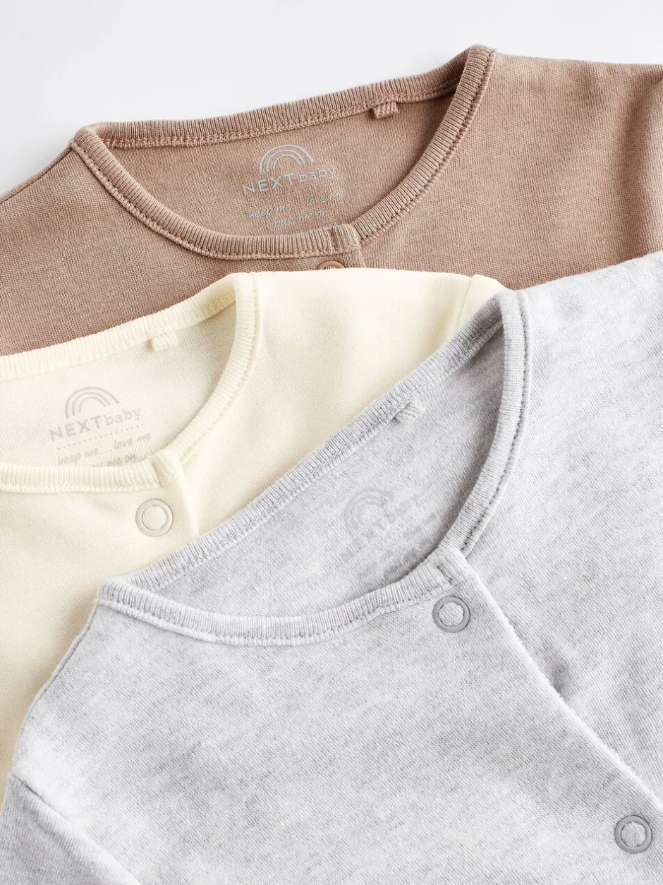 Babypakjes En Babypyjama's*Next - Verpakking van 3 babypyjama's van 100% katoen (0 - 2 jr) Neutraal