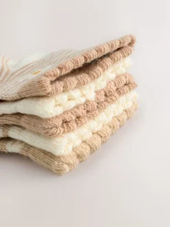 Sokken En Panty's|Next Neutraal - Verpakking van 5 paar babysokken (0 mnd-2 jr)
