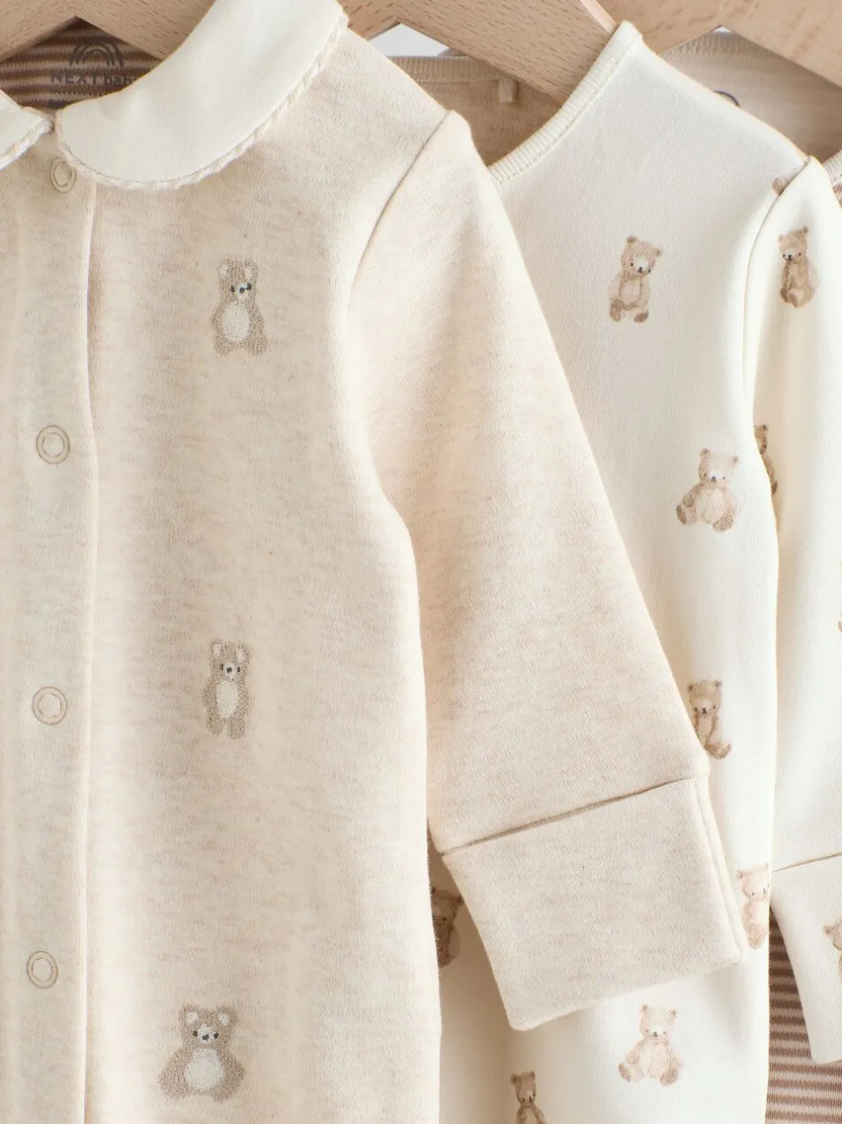 Babypakjes En Babypyjama's*Next - Verpakking van 3 babypyjama's (0-2jr) Neutraal
