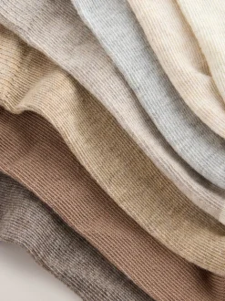 Sokken En Panty's|Sokken*Next Neutraal - Verpakking van 7 paar sneakersokken met hoog aandeel katoen