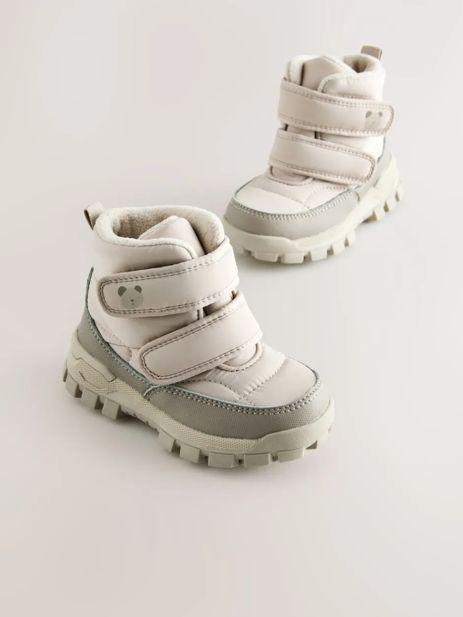 Boots|Boots*Next - Waterdichte gewatteerde Boots met Klittenbandsluiting Neutraal