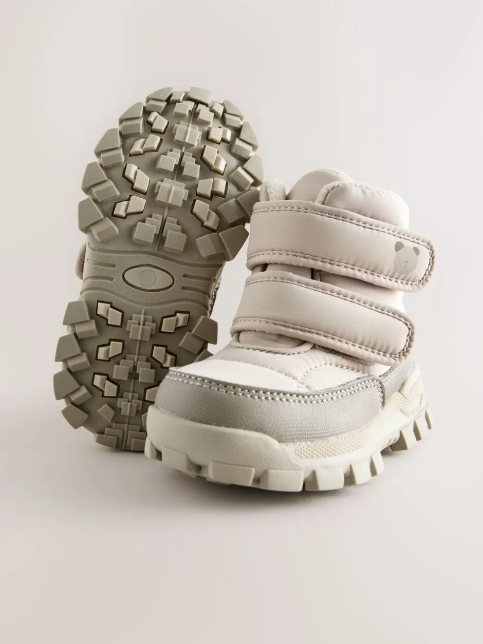 Boots|Boots*Next - Waterdichte gewatteerde Boots met Klittenbandsluiting Neutraal