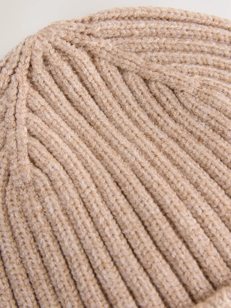 Mutsjes En Antikrabwantjes|Mutsen, Handschoenen En Sjaals|Next Neutraal beige - Gebreide beanie-muts (1-16jr)