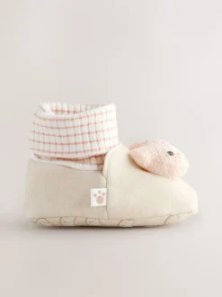 Boots*Next Neutraal met beren - Baby Sokken Top Boots (0-18mnd)