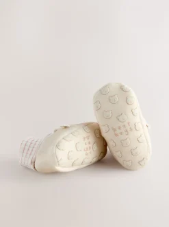 Boots*Next Neutraal met beren - Baby Sokken Top Boots (0-18mnd)