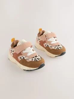 Sneakers*Next - Sneakers met elastische veters en klittenbandsluiting Neutraal met dieren
