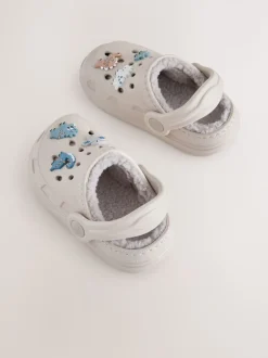 Pantoffels|Nachtkleding En Pyjama's|Next - Pantoffelklompen Neutraal met dinosaurussen