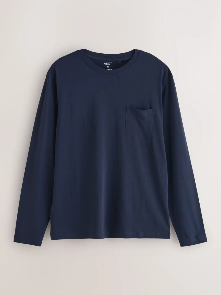 Loungewear|Pyjama's*Next Neutraal/marineblauw - Geruite pyjamaset met korte jersey mouwen 2 stuks
