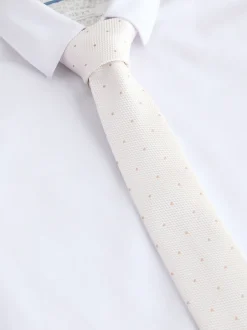 Kostuums En Herenvesten|Next Neutral Polka Dot - Stropdas (3-16 jr)