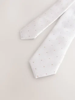 Kostuums En Herenvesten|Next Neutral Polka Dot - Stropdas (3-16 jr)