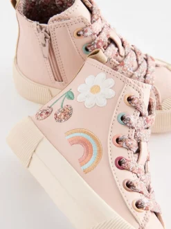 Sneakers|Next - Hoge schoen Neutrale figuurapplicatie