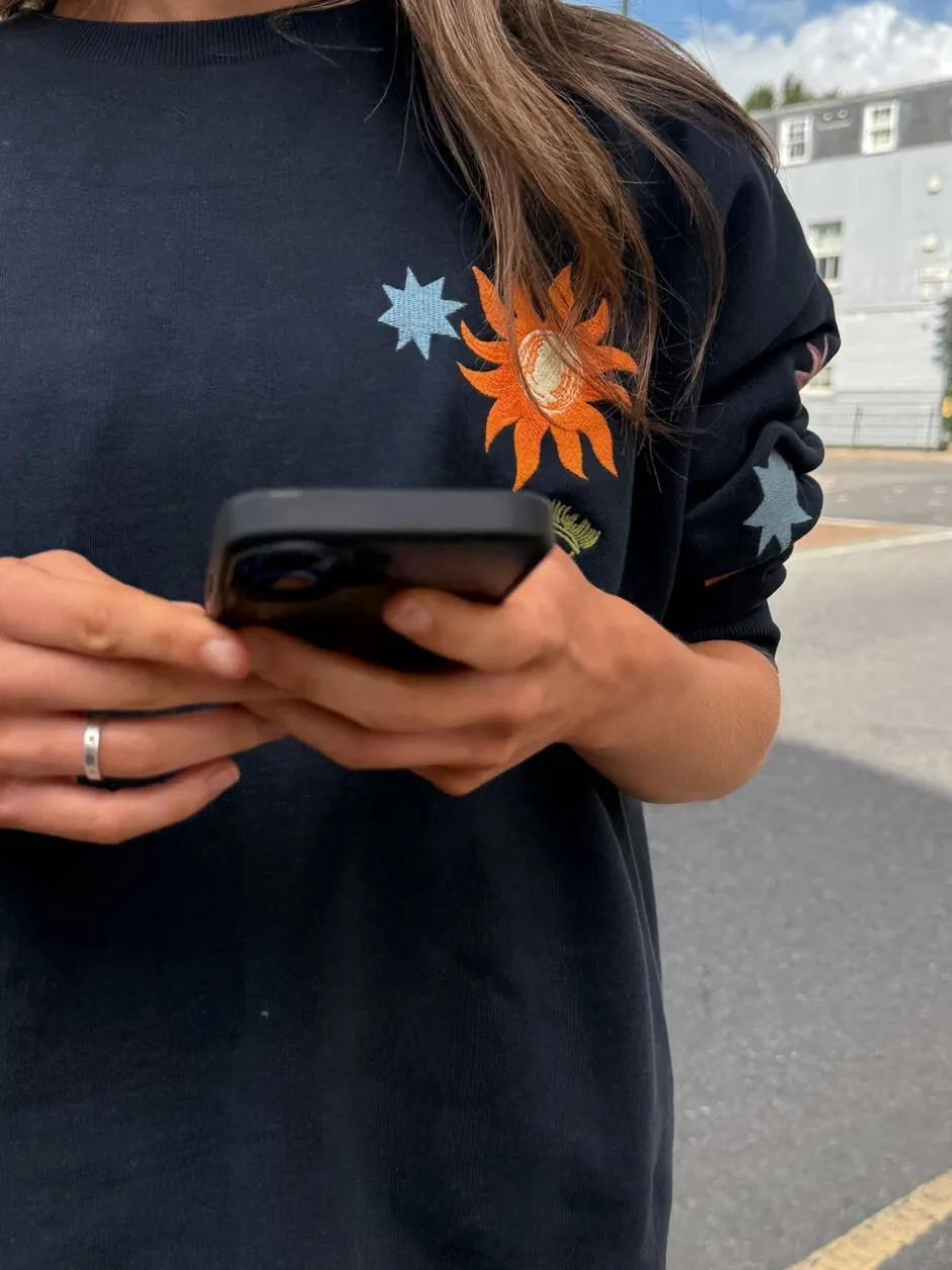 Hoody's En Sweatshirts|Never Fully Dressed - Katoenen sweatshirt
