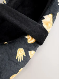Pantoffels|Never Fully Dressed Charm Velour Mary Jane Slippers