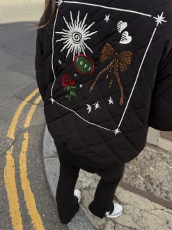 Jassen En Jacks*Never Fully Dressed Quilted Fur Lined Bomber Jacket