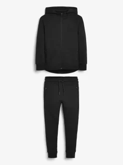 Joggingbroeken|Sweaters En Hoody´S|Next - Tech Sportswear Hoodie and Joggers Set Nieuw zwart