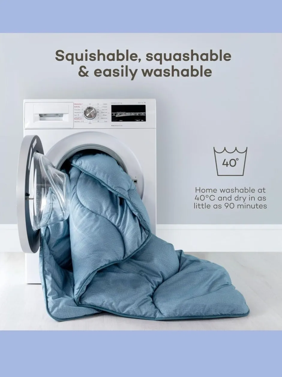 Dekbedden En Kussens|Night Lark Linen 10.5 Tog Coverless Duvet Grijs