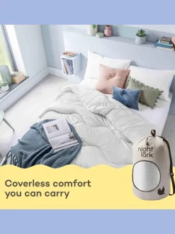 Dekbedden En Kussens|Night Lark Linen 10.5 Tog Coverless Duvet Grijs