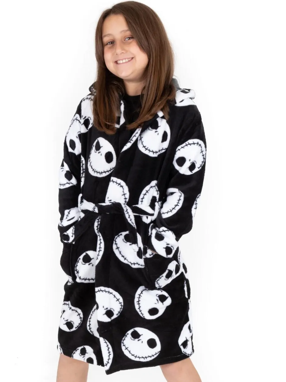 Kamerjassen*Vanilla Underground Nightmare Before Christmas in zwart - - Uniseks fleece kamerjas voor kinderen