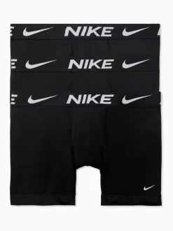 Ondergoed|Ondergoed|Nike DRI-Fit Essential verpakking van 3 zwarte micro boxershorts