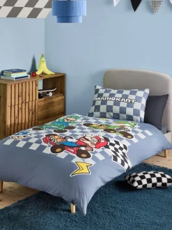 Kinderbeddengoed|Next Nintendo Mario Kart dekbedovertrek en kussensloop