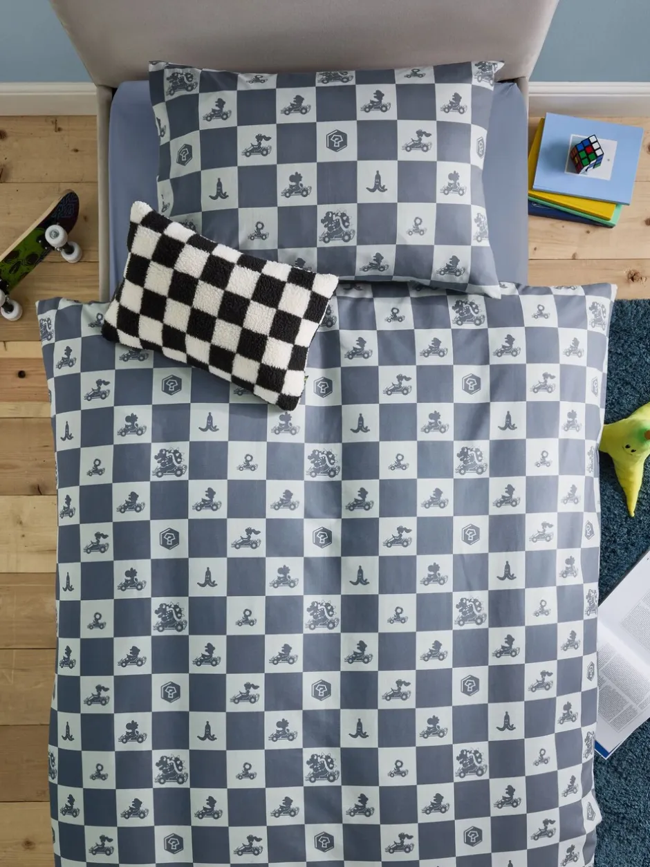 Kinderbeddengoed|Next Nintendo Mario Kart dekbedovertrek en kussensloop