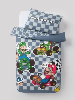 Kinderbeddengoed|Next Nintendo Mario Kart dekbedovertrek en kussensloop