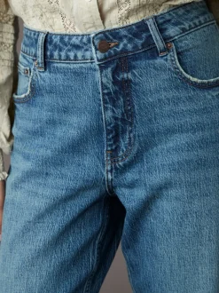 Jeans|Next - Boyfriend-jeans Normaal blauw