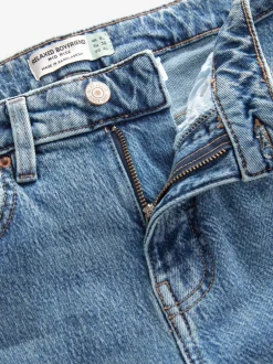 Jeans|Next - Boyfriend-jeans Normaal blauw