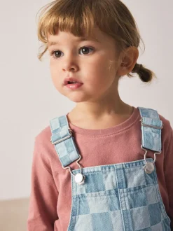 Tuinbroeken*Next Normaal blauw - Bretelbroeken gecontroleerd (3maanden -7jaar)