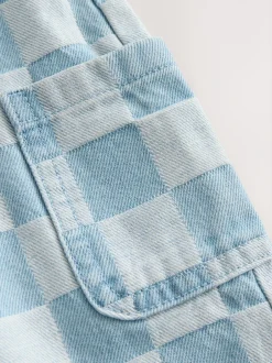 Tuinbroeken*Next Normaal blauw - Bretelbroeken gecontroleerd (3maanden -7jaar)