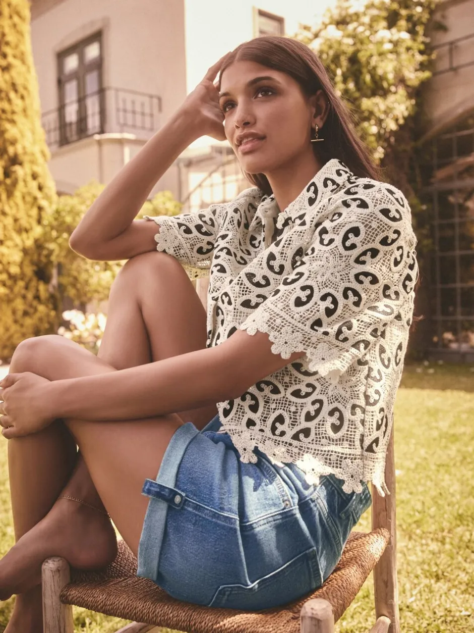 Shorts|Next - Denim jongensshort Normaal blauw