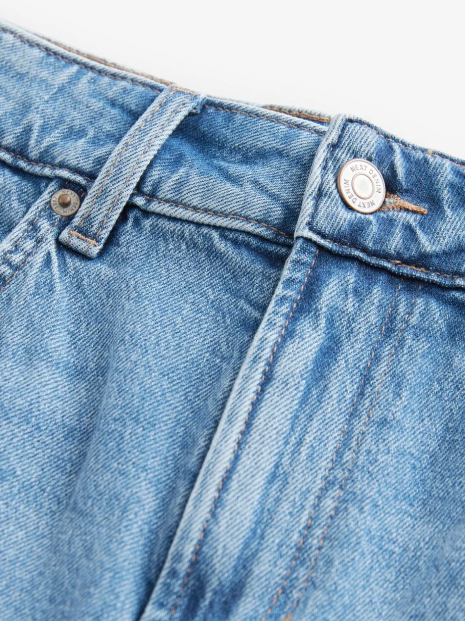 Shorts|Next - Denim jongensshort Normaal blauw