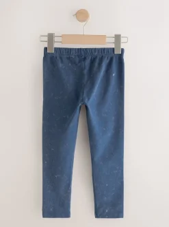 Broeken En Leggings|Next - Denim legging (3-16 jr) Normaal blauw