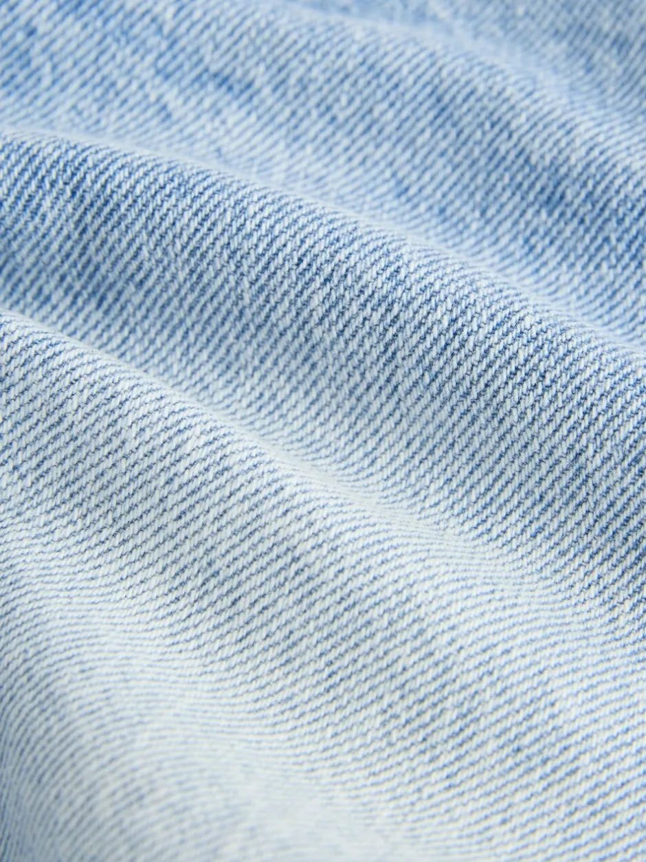 Shorts En Rokken*Next Normaal blauw - Denim shorts met rafels (3-16jr)