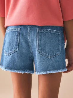 Shorts En Rokken|Next Normaal blauw - Denim short (3-16 jr)