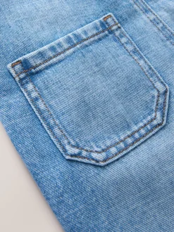 Sets En Combisets|Rompertjes En Tuinbroeken*Next - Denim tuinbroek (3mnd -7jr) Normaal blauw