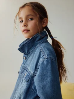 Jassen En Jacks|Next Normaal blauw - Denim Western Jacket (3-16yrs)