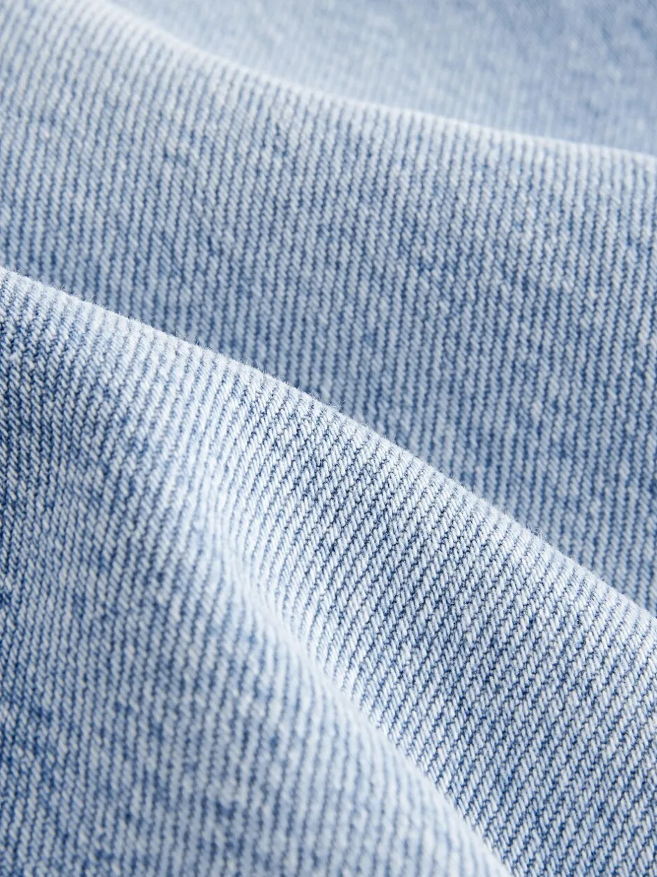 Jeans|Next Normaal blauw - Jeans met wijde pijpen